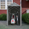 Storage Tent Bicycle Motorbike PE Shelter Backyard Waterproof Small 1.8*1M Grey