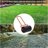 Combination Push/Tow Lawn Roller Filled with 38L Sand or Water Roller Red