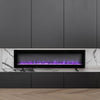 Electric Fireplace LED Wall Mount Inset 9 Flame Fire Remote Heater Stove 40 inch