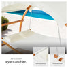 Hammock Garden Swing Chair 2 Person Hanging Seat Lounger Sun Canopy Washable