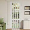 Internal Bi Folding Concertina Accordion Door PVC Sliding Divider Doors Bathroom