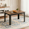 Mondeer Dining Table and Chairs Set 4 for Kitchen Home dining Room 120x80x75cm