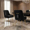 Set of 2 Marco Dining Chairs Brushed Velvet
