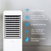 Smart Evaporative Air Cooler 10L WiFi App Alexa Remote 3 Speed Oscillating Fan