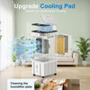 10L Portable Air Cooler Fan Humidifier Remote Timer 3 Speed Home Office Cooling