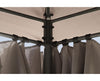 Outdoor Garden Gazebo Lilly 3x4 Grey