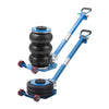 Pneumatic Triple Air Bag Jack Folding Handle 3 Ton 6600 lbs 40cm Car Lift Height
