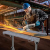 Foldable Welding Table 30"x20" 400LBS Welding Workbench with 3 Tilt Angles