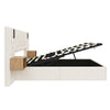 Ottoman Storage Bed 5ft King Upholstered Bed Frame With Button Tufted Headboard