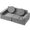 Uimoso Kids Play Couch 15 pcs Modular Kids Play Couch High-density 25D Sponge