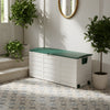 Large Outdoor Storage Box Garden Patio Plastic Chest Lid Container Multibox Shed
