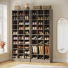 Tribesigns 30-Pair Shoe Cabinet for Entryway Wood Shoe Storage Organizer 10-Tier