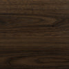 Dark Wood Modern Office Desk with Drawers - Banks BNK002