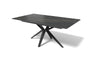 Modulax Haku Black Ceramic Electric Extending Dining Table 160x100cm RRP £4500