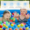 Inflatable Paddling Pool, 3 Rings Large Rectangular Family Swimming Center for K