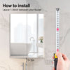 Corner Bathroom Mirror Cabinet With Storage Wall Mounting For Bathroom White