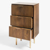 OHS Ribbed Bedside Table Cabinet 3/4/5/6 Draw Nightstand Side Board