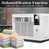 1100W Window Air Conditioner Refrigerated Cooling & Heating With Remote Control