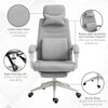 Home Office Chair Reclining Computer Chair w/ Lumbar Support Grey
