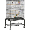 Budgie Cage, Bird Cage w/ Stand, Toys, Accessories, for Canaries, Finches
