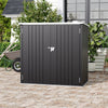 3 5 Bikes Parking Garden Storage Sheds Outdoor Metal Pent Roof with Bike Lanes A
