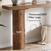 160cm Farmhouse Console Table, Narrow Wooden Entryway Sofa Table for Living Room