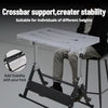 Foldable Welding Table 30"x20" 400LBS Welding Workbench with 3 Tilt Angles