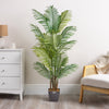 Artificial Areca Palm Tree Natural Looking Faux Plant in Pot 2ft 3ft 4ft 5ft 6ft