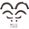 Matte Black Wheel Arches Fit For Ford Ranger T8 2019 2020 2021 2022 With Bolt UK