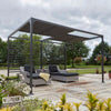 GARDEN SUN SHADE AWNING PATIO PERGOLA CANOPY DINING SHELTER WEATHERPROOF GAZEBO