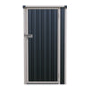 3-10FT Galvanised Garden Storage Shed Outdoor Apex /Pent Roof Log Tool House Box