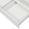 High Gloss LED Coffee Table With Storage 2 Drawers Modern Living Room Furniture