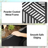 Outsunny Metal Garden Bed for Garden with Trellis, Raised Garden Bed
