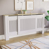 Arlington Radiator Cover White Traditional Modern Cabinet Wood Grill Furniture