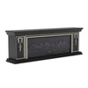 Electric Fireplace With 70in TV Stand Unit Cabinet Fire Logs Heater Flame 10 LED