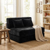 4-in-1 Folding Sofa Bed Convertible Lazy Floor Couch Futon Mattress Single Guest