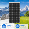 120W Mono Solar Panel kit 12V for Off Grid RV Caravan boat shed Trailer Van