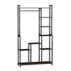 72" Tall Plant Stand Indoor Large Metal Wood Plant Shelf Heavy-Duty Display Rack