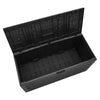 340L Lockable Garden Cushion Box Shed Outdoor Storage Chest Plastic Waterproof