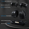 Adjustable Dumbbell 40kg Set Pair Hand Weight Dumbbell Home Gym Fitness Exercise