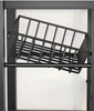 Large 4 Tier Metal Trolley Basket Rack Kitchen Storage Vegetable Cart W/ Wheels