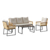 5 Seater Garden Furniture Set Sofa Chairs Coffee Table Outdoor Patio Lounge Sets