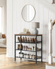 Shoe Rack, 4-Tier Shoe Storage with Shelves and Large Top, LBS040B01