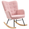 Nursing Rocking Chair Nursery Glider Rocker Armchair for Living Room Refurbished
