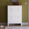Shoe Rack Shoes Storage Cabinet Wooden Stand Cupboard Unit 3 Drawer Organiser