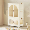 Portable Wardrobe Folding Closet With Shelves Clothes Cabinet Storage Toys Box