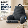 Lavio Backrest Reading Pillow Lumbar Support Arm Seat Cushion Machine Washable