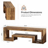 TV Stand for 55/60/65/75-Inch TVs,63-Inch Farmhouse Entertainment Center Console