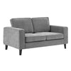 Soho Fabric 2 Seater Sofa In Grey