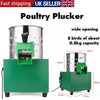 Poultry Plucker Machine 23cm Chicken Bird Defeather Plucking Stainless Steel
